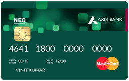 Axis Bank Neo Credit Card image