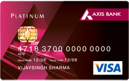 Axis Bank Platinum Credit Card image