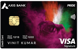 Axis Bank Pride Platinum Credit Card image