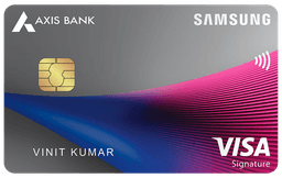Axis Bank Samsung Signature Credit Card image
