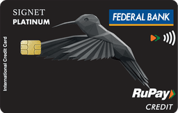 Federal Bank RuPay Signet Credit Card image