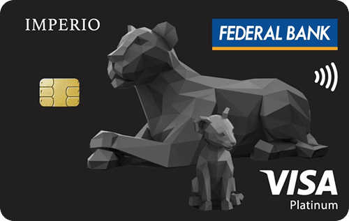 federal-bank-visa-imperio-credit-card image