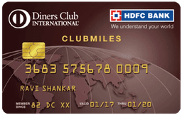 HDFC Bank Diners Club Miles Credit Card image