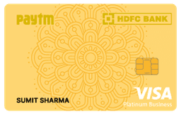 HDFC Bank Paytm Business Credit Card image