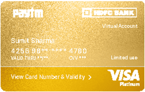 hdfc-bank-paytm-mobile-credit-card image