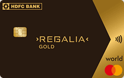 HDFC Bank Regalia Gold Credit Card image