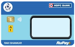 HDFC Bank RuPay IRCTC Credit Card image
