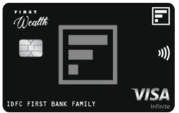 IDFC FIRST Bank Wealth Credit Card image