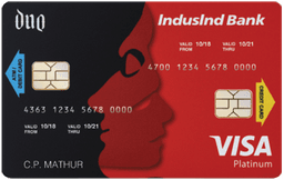 IndusInd Bank Duo Plus Credit Card image