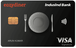 IndusInd Bank EazyDiner Credit Card image