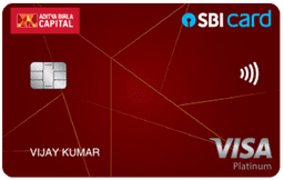 SBI Bank Aditya Birla Credit Card image