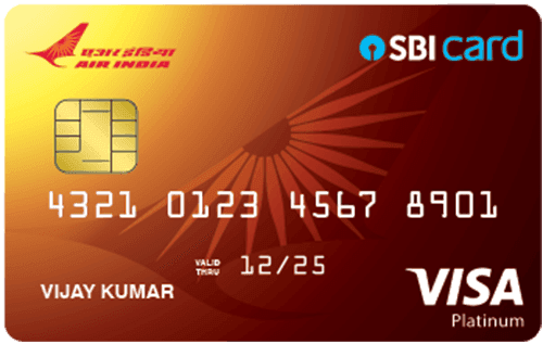 sbi_bank_air_india_platinum_credit_card image