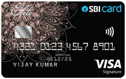 SBI Bank ELITE Credit Card image