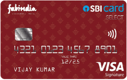 SBI Bank FABindia SELECT Credit Card image