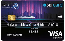 SBI Bank IRCTC Premier Credit Card image