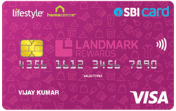 SBI Bank Lifestyle Home Centre Credit Card image