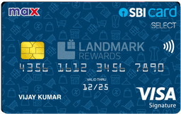 SBI Bank Max SELECT Credit Card image