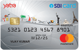 SBI Bank Yatra Credit Card image
