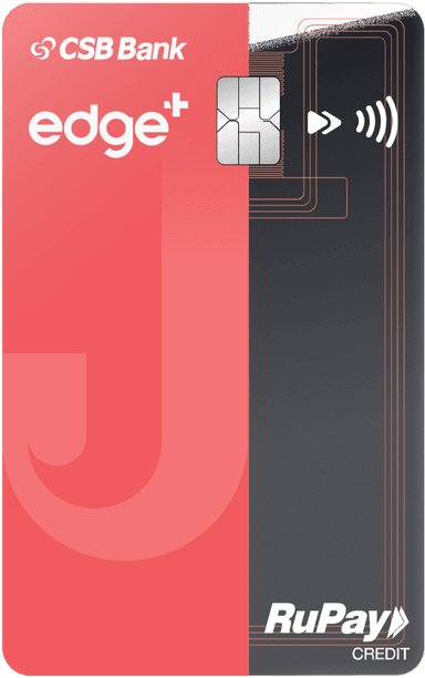 Jupiter Edge+ CSB Bank RuPay Credit Card