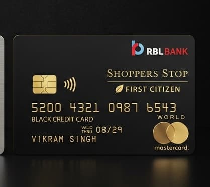 RBL Shoppers Stop Black Credit Card Credit Card