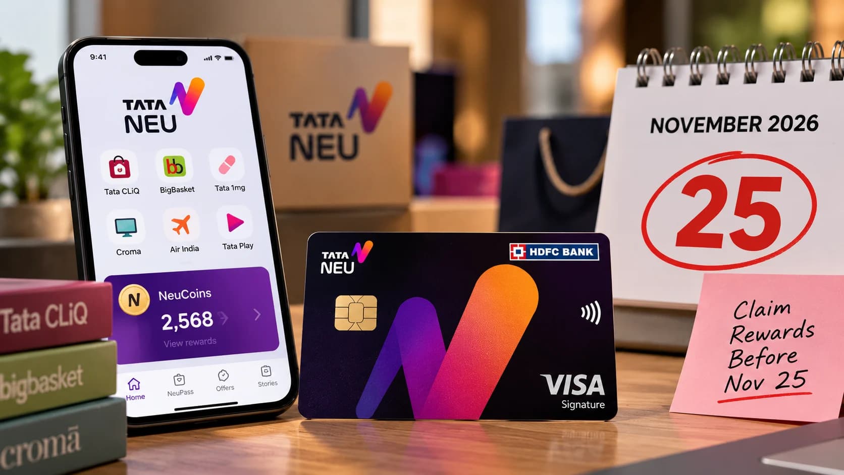 Tata Neu HDFC NeuCoins Change From November 25: Claim Rewards or Lose Them