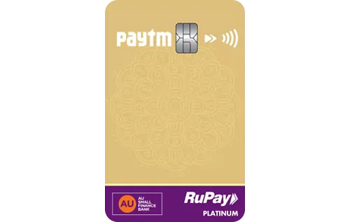 Paytm AU Credit Card Credit Card