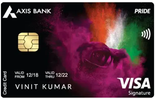 Axis Bank Pride Platinum Credit Card Credit Card