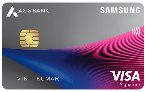 Samsung Axis Bank Signature Credit Card Credit Card