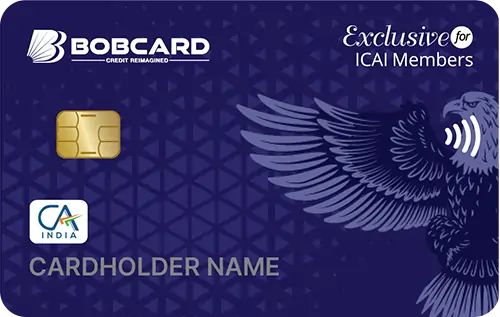 ICAI Exclusive BOBCARD Credit Card Credit Card