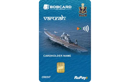 Indian Navy Varunah BOBCARD Credit Card Credit Card