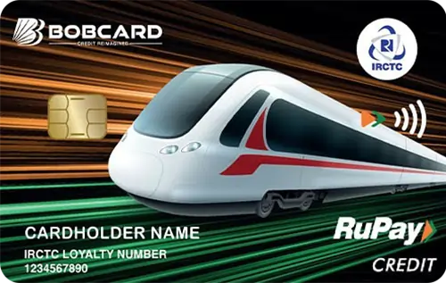 IRCTC RuPay BOBCARD Credit Card