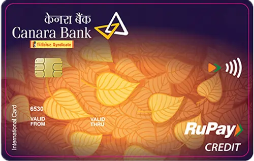 Canara Bank RuPay Classic Credit Card Credit Card