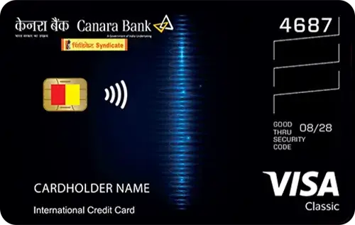 Canara Bank Visa Classic/MasterCard Standard Credit Card Credit Card