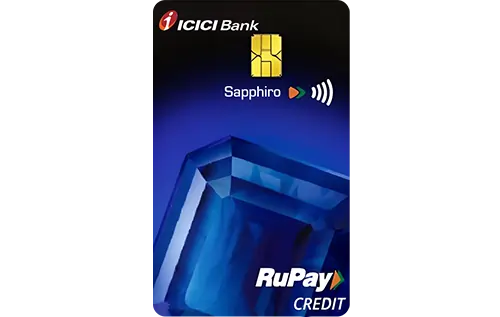 ICICI Bank Sapphiro Credit Card Credit Card