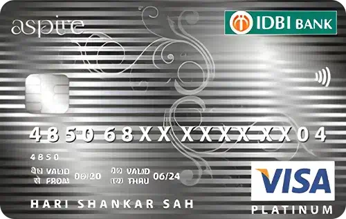 IDBI Aspire Platinum Credit Card Credit Card