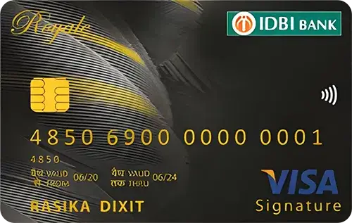 IDBI Bank Royale Signature Credit Card Credit Card