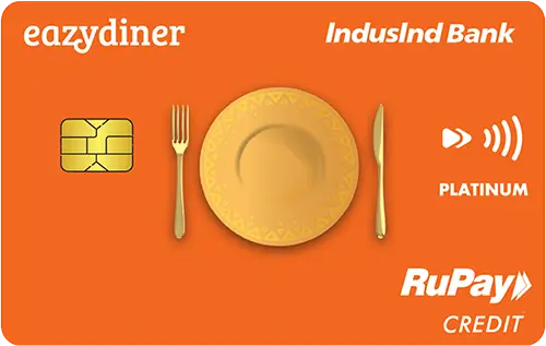 EazyDiner IndusInd Platinum Credit Card Credit Card