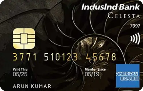 IndusInd Bank Celesta Credit Card Credit Card