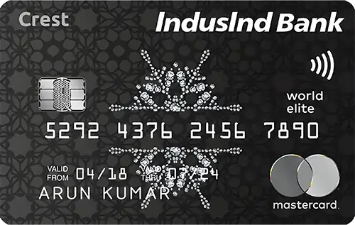 IndusInd Bank Crest Credit Card Credit Card