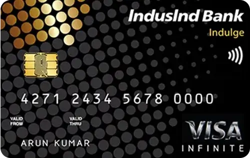 IndusInd Bank Indulge Credit Card