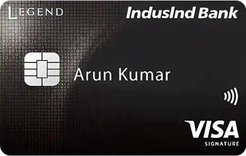 IndusInd Legend Credit Card Credit Card