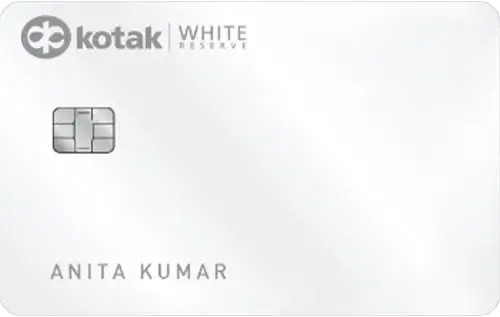 Kotak White Reserve Credit Card Credit Card