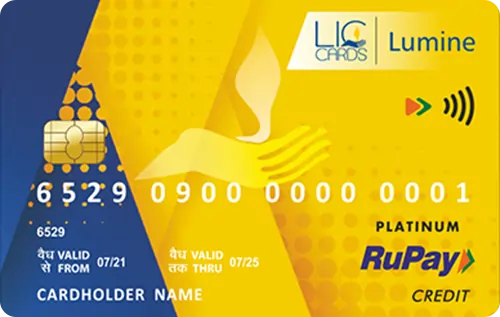 LIC Lumine Credit Card by IDBI