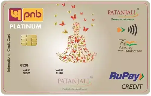 PNB RuPay Platinum Patanjali Credit Card