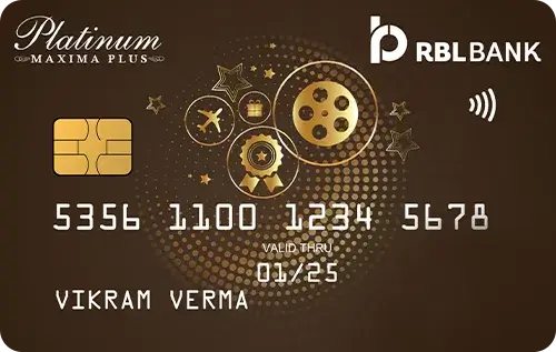 RBL Bank Platinum Maxima Plus Credit Card Credit Card