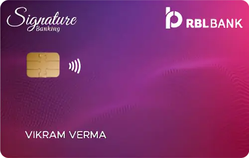 RBL Signature Banking Credit Card Credit Card