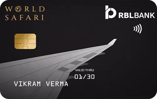 RBL World Safari Lite Credit Card