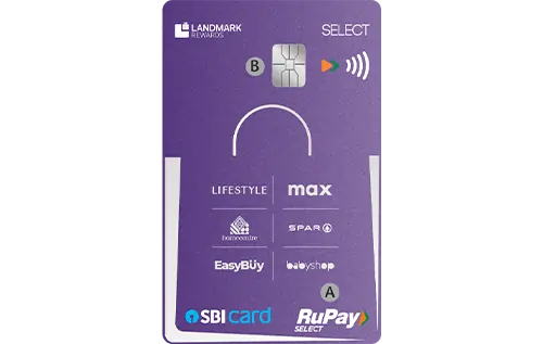 Landmark Rewards SBI Card SELECT Credit Card