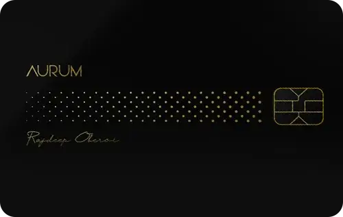 SBI AURUM Credit Card Credit Card