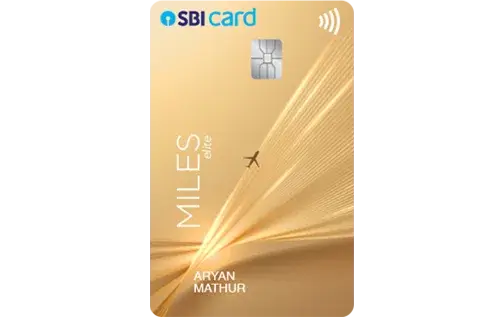 SBI Card MILES ELITE Credit Card